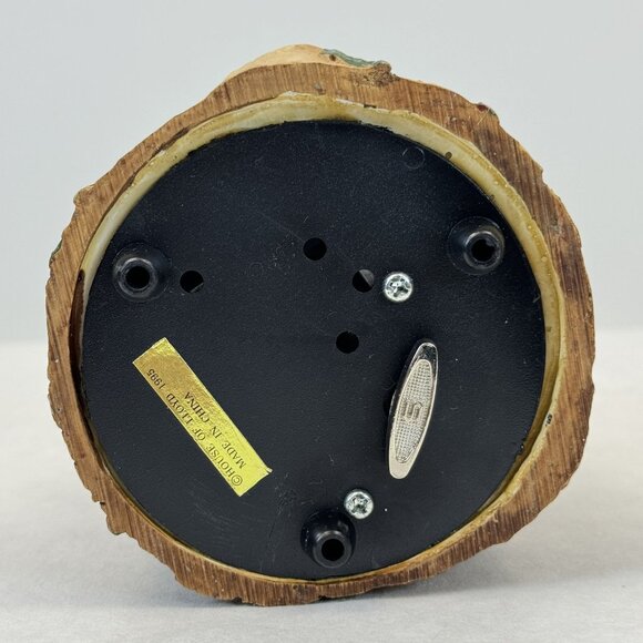 Vintage 1995 House of Lloyd Santa's Workshop Music Box Silent Night 5.5" - Picture 8 of 11